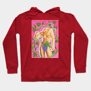 Berry Nude Painting Hoodie